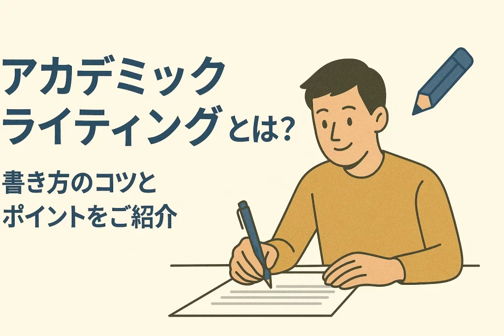 アカデミックライティングとは？書き方のコツとポイントをご紹介