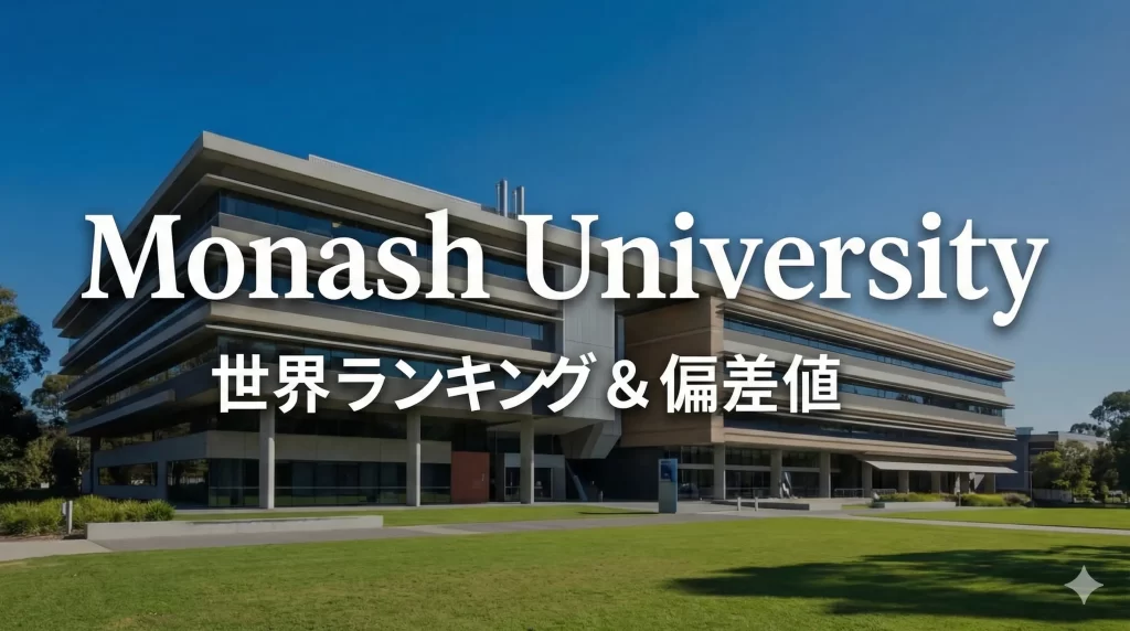 モナッシュ大学(Monash University)留学完全ガイド｜偏差値・入学条件・学部・学費をプロが徹底解説